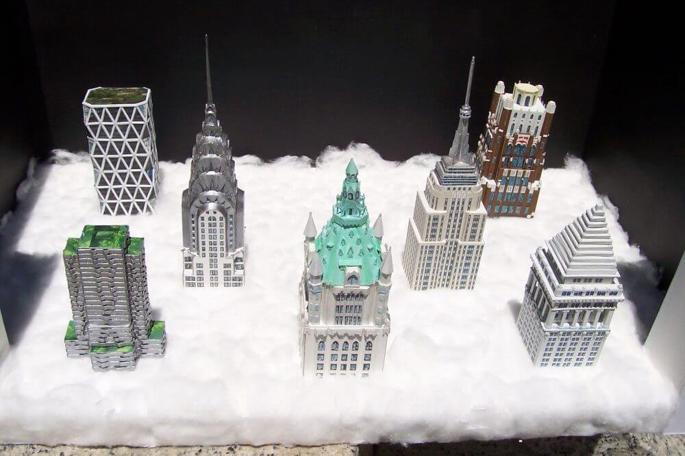 Skyline, proyecto de miniópera - diseño de escenografía, de Antonio Muñoz