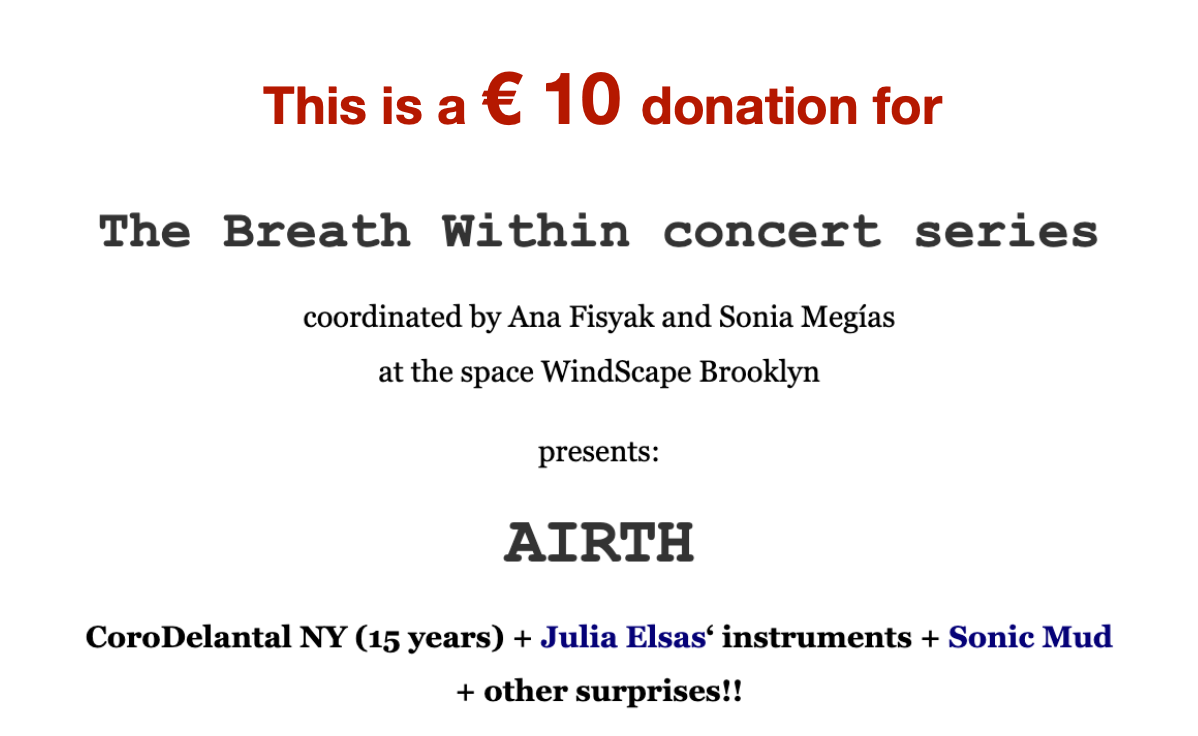 Airth · Donativo de 10 €