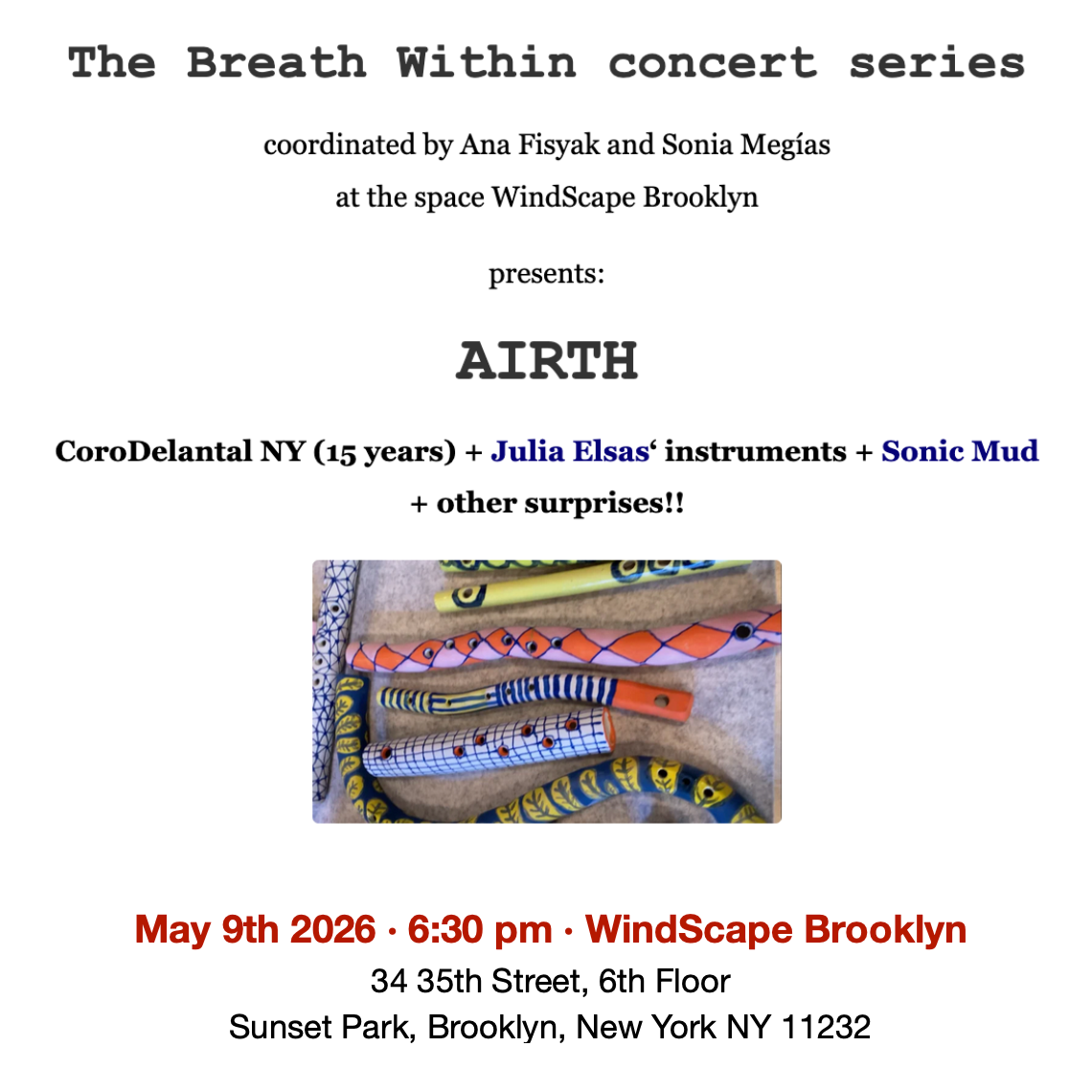 CoroDelantal NY · AIRTH