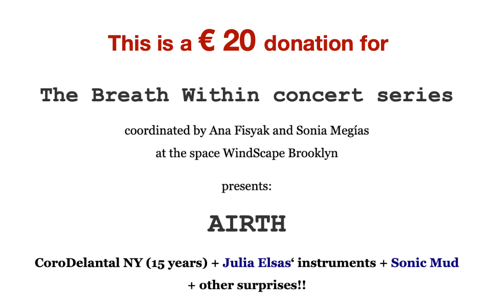 Airth · € 20 Donation