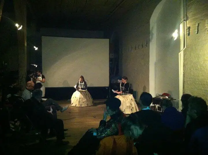 2012'IV'11. II MONO+GRAPHIC. 'Triangle' en Experimental Intermedia, NYC, de lejos