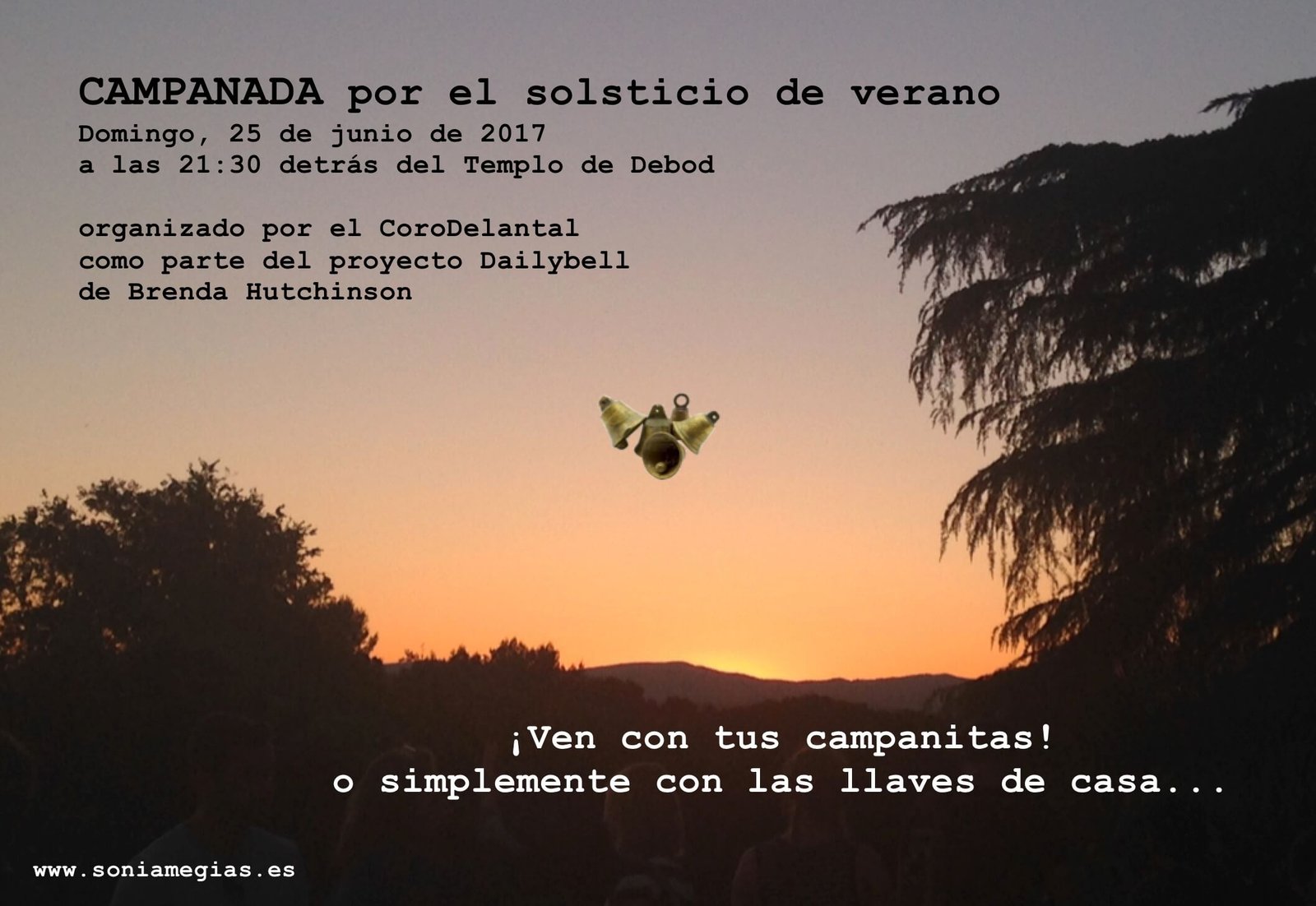 2017'VI'25. Templo de Debod. Campanada - flyer