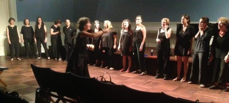 2016'VI'27. Coro Fulbright, concierto de fin de curso - ensayo