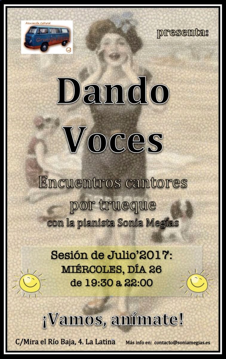 Dando Voces - Julio'2017