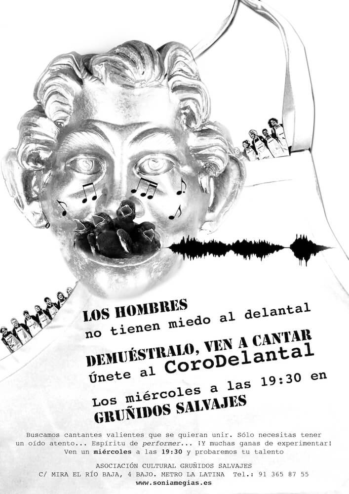 2016'X'5. CoroDelantal busca hombres valientes