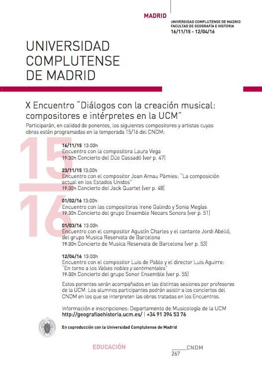 Diálogo con las compositoras