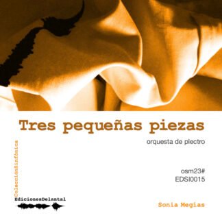 Tres pequeñas piezas